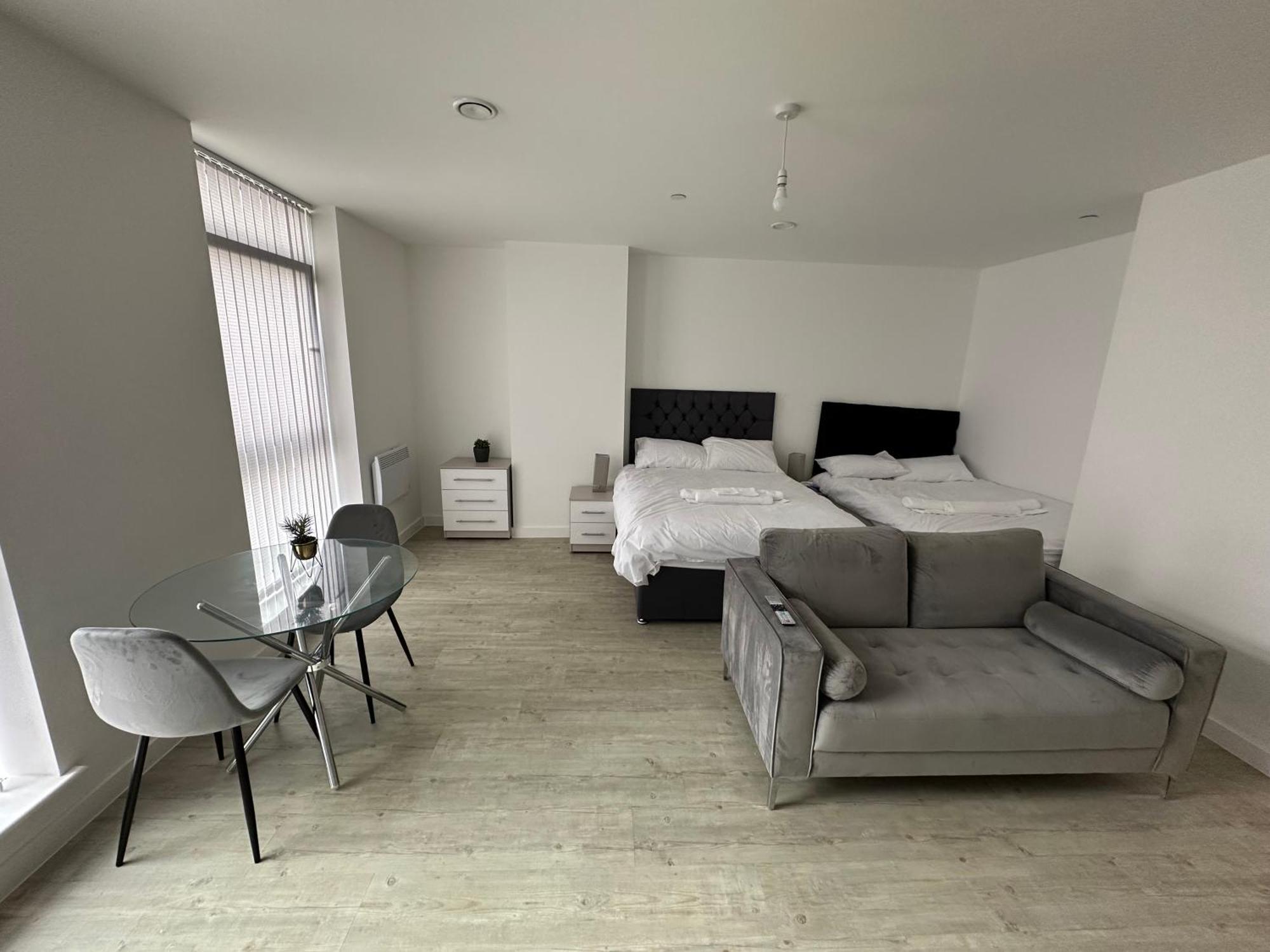 Manchester Old Trafford Studio Apartment Экстерьер фото